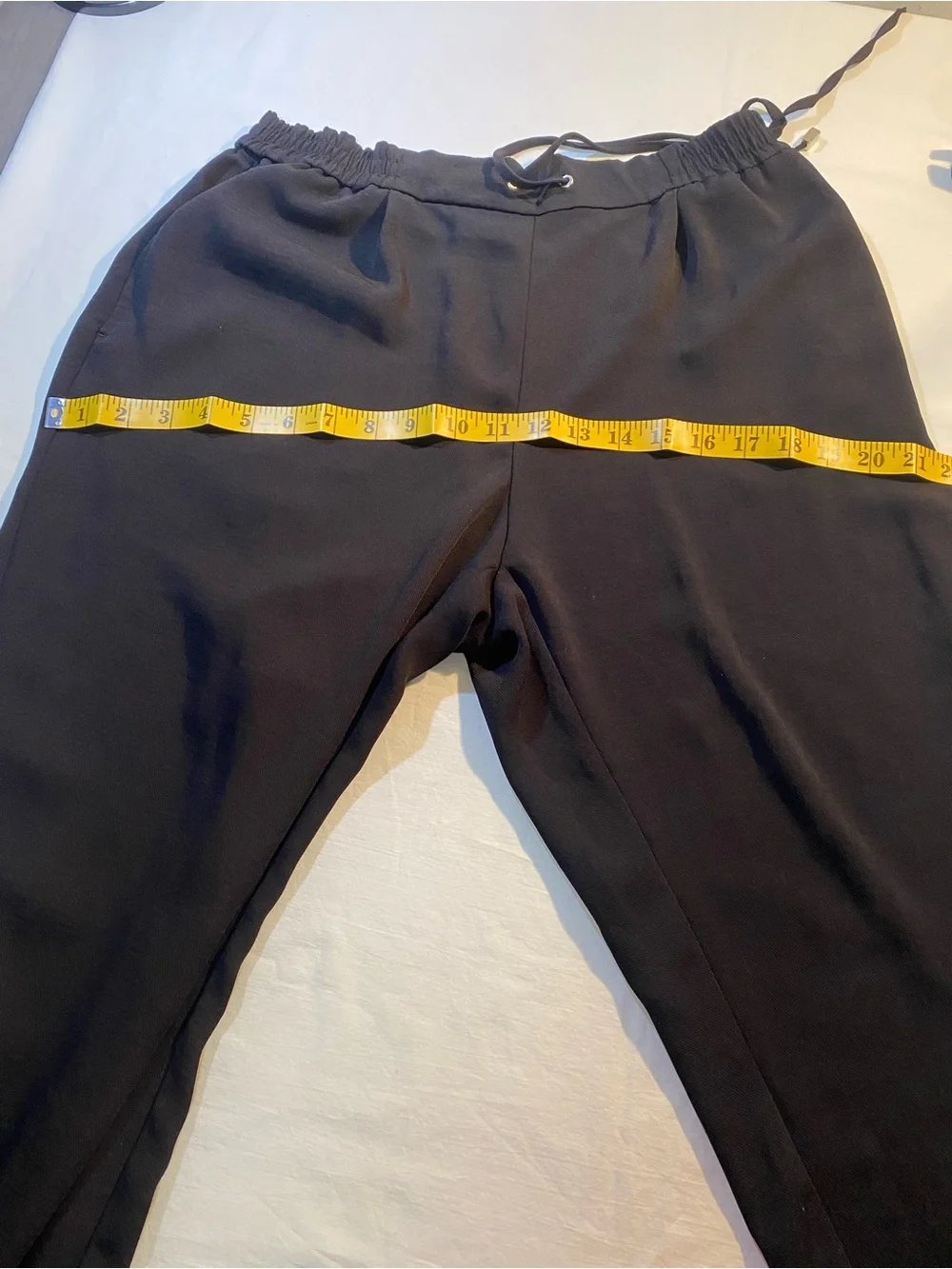Black Women's Pull-On Jogger Pants - Picture 9 of 10